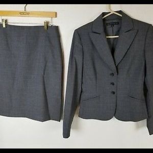 Two piece grey suit!